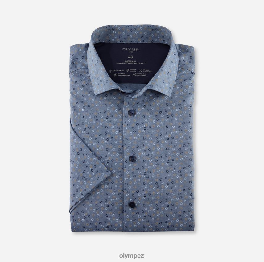 oblečení OLYMP luxor 24/seven modern fit, business košile, moderní kent, přírodní PN44461025