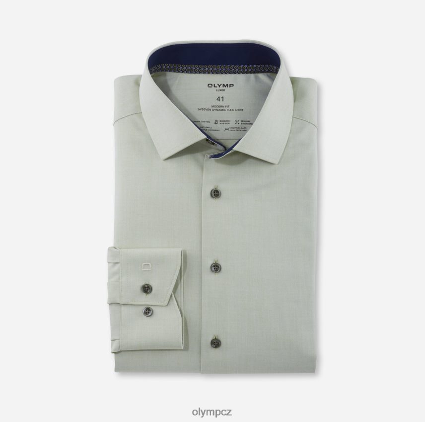 oblečení OLYMP luxor 24/seven modern fit, business shirt, global kent, lime PN44461155