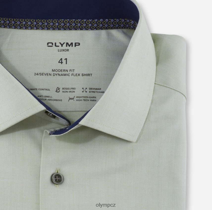 oblečení OLYMP luxor 24/seven modern fit, business shirt, global kent, lime PN44461155