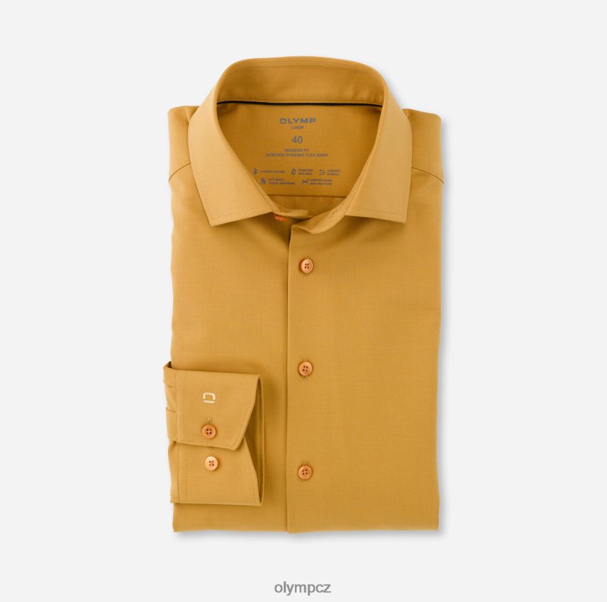 oblečení OLYMP luxor 24/seven modern fit, business shirt, global kent, maize PN44461356