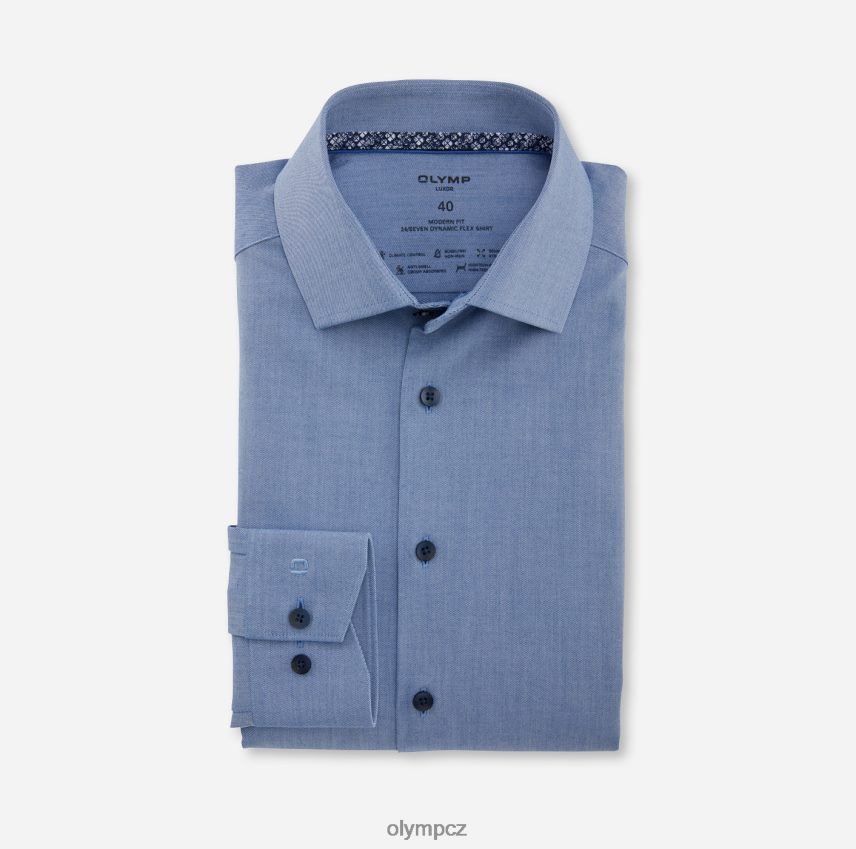 oblečení OLYMP luxor 24/seven modern fit, business shirt, global kent, royal PN44461281
