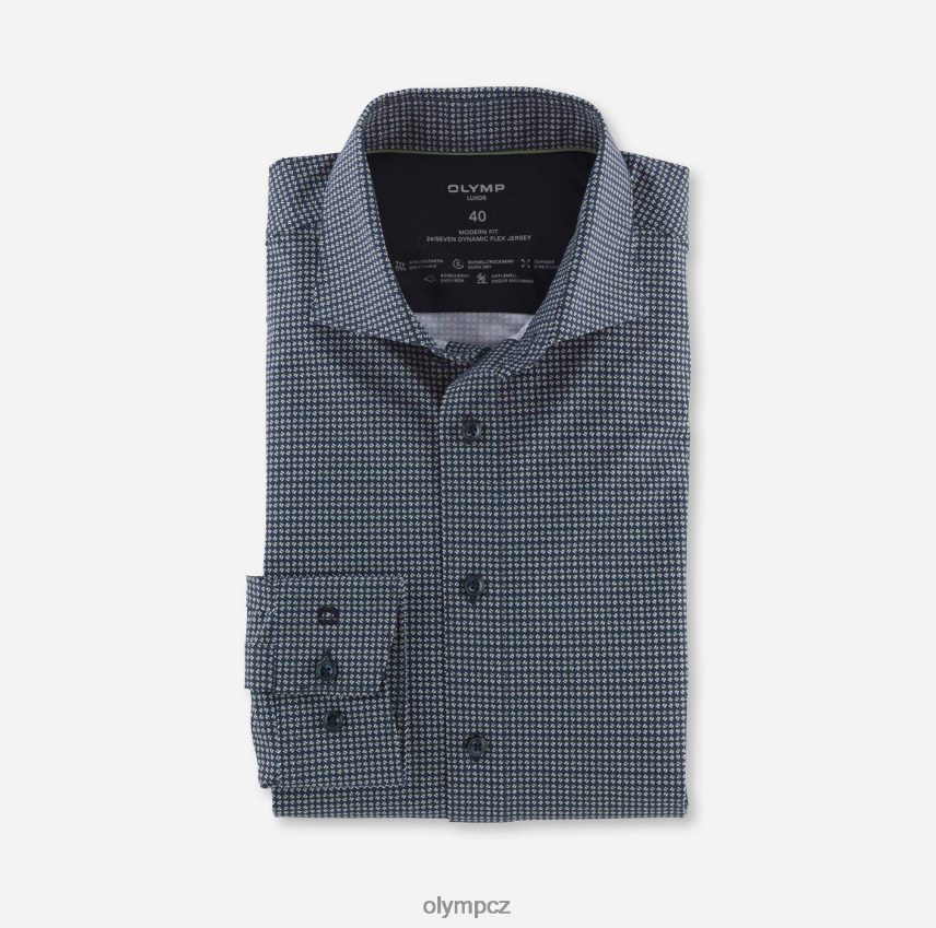 oblečení OLYMP luxor 24/seven modern fit, business shirt, kent, lime green PN4446982