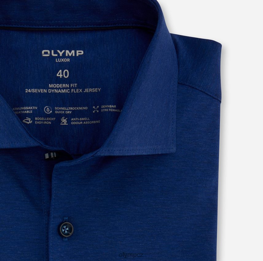 oblečení OLYMP luxor 24/seven modern fit, business shirt, kent, royal PN44461094
