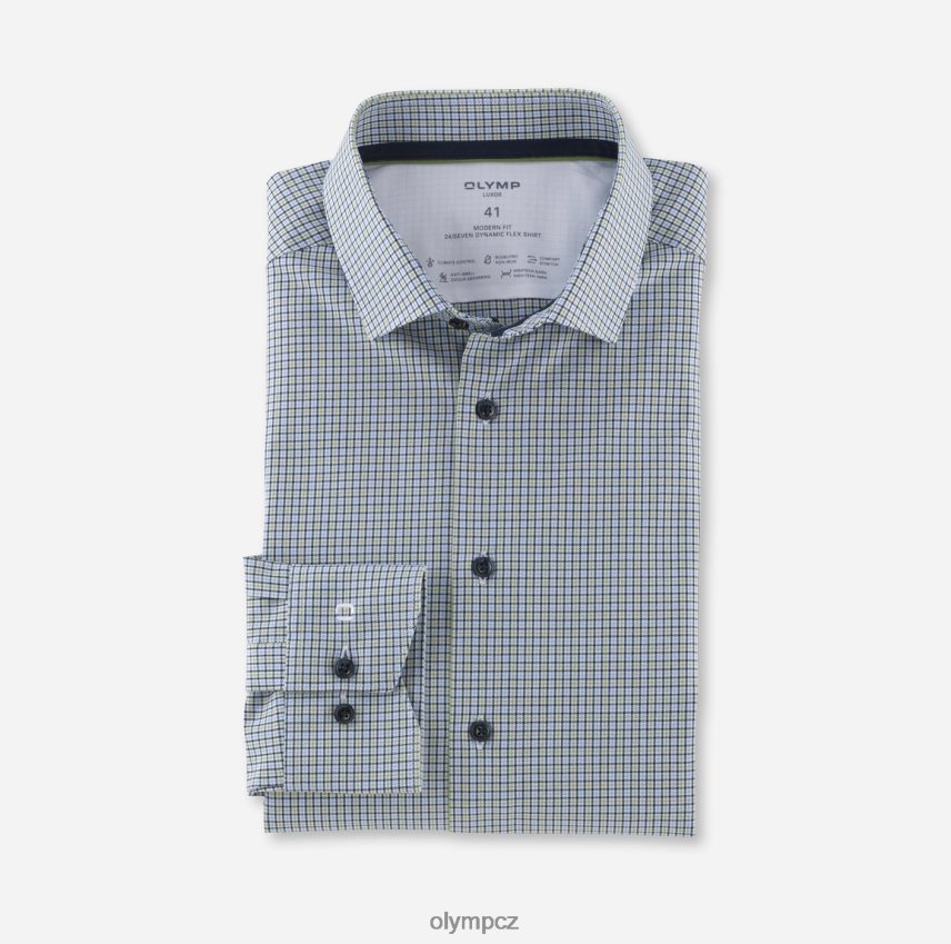 oblečení OLYMP luxor 24/seven modern fit, business shirt, modern kent, lime PN44461184