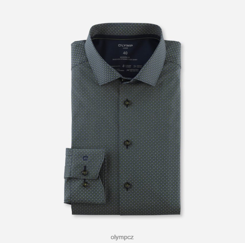 oblečení OLYMP luxor 24/seven modern fit, business shirt, modern kent, lime PN44461224