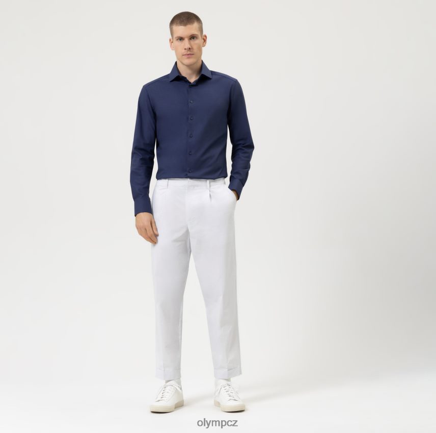 oblečení OLYMP luxor 24/seven modern fit, business triko, dlouhý rukáv extra dlouhý, globální kent, marine PN44461413