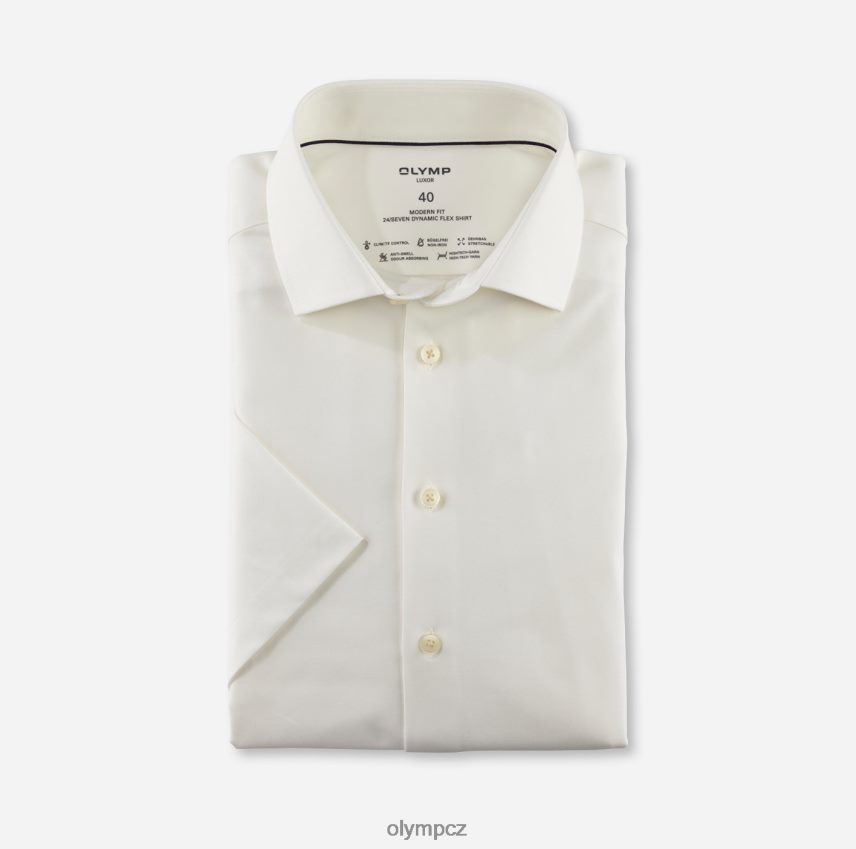 oblečení OLYMP luxor 24/seven modern fit, business triko, global kent, světle béžová PN44461049