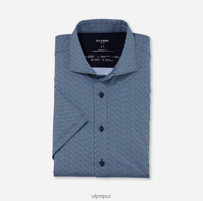 oblečení OLYMP luxor 24/seven modern fit, business triko, kent, světle zelená PN44461178