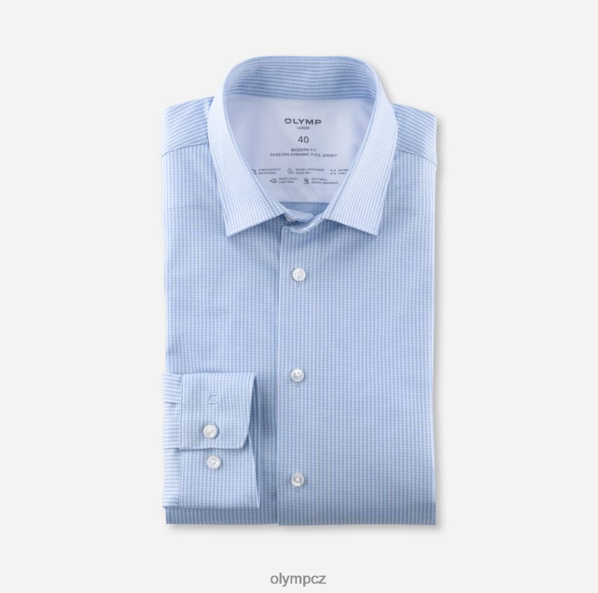 oblečení OLYMP luxor 24/seven modern fit, business triko, new kent, bleu PN44461311