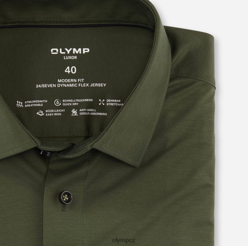oblečení OLYMP luxor 24/seven modern fit, business triko, nový kent, tmel PN4446966