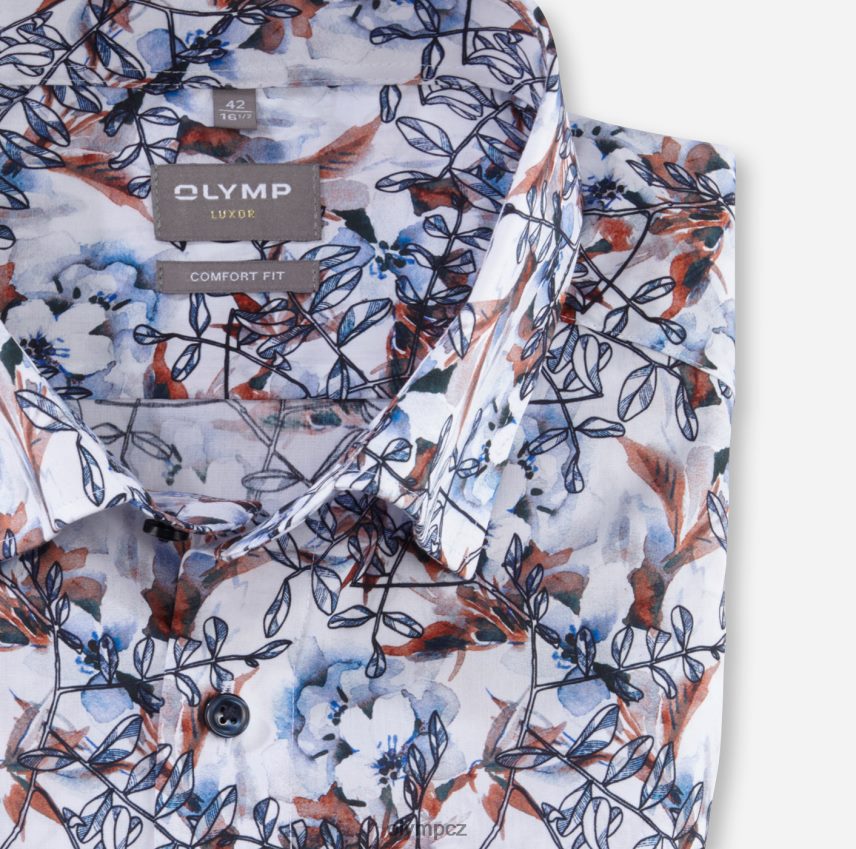 oblečení OLYMP luxor comfort fit, business košile, pod knoflíky, mandarinka PN44461501