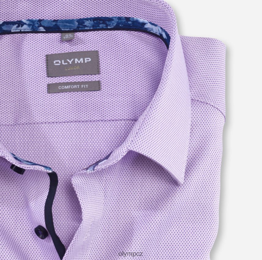 oblečení OLYMP luxor comfort fit, business shirt, new kent, violet PN44461654