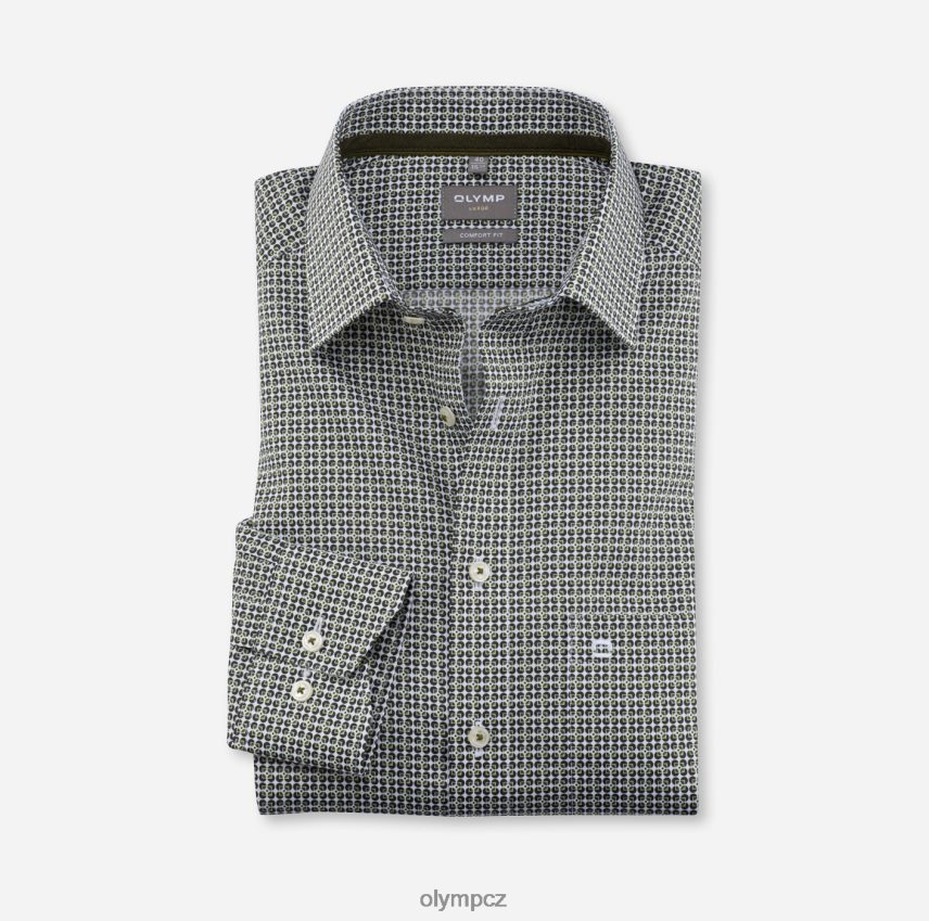 oblečení OLYMP luxor comfort fit, business trička, new kent, limetková zelená PN44461663