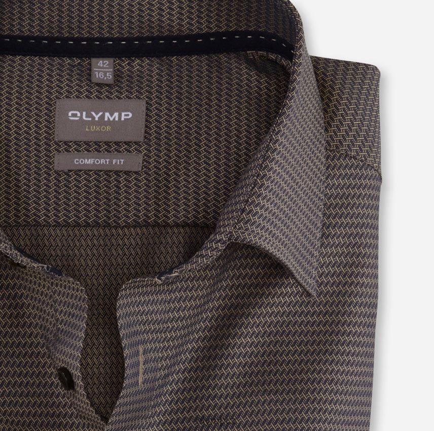 oblečení OLYMP luxor comfort fit, business triko, new kent, natural PN44461484