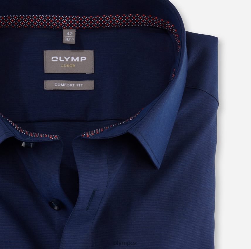 oblečení OLYMP luxor comfort fit, business triko, new kent, půlnoční modrá PN44461647
