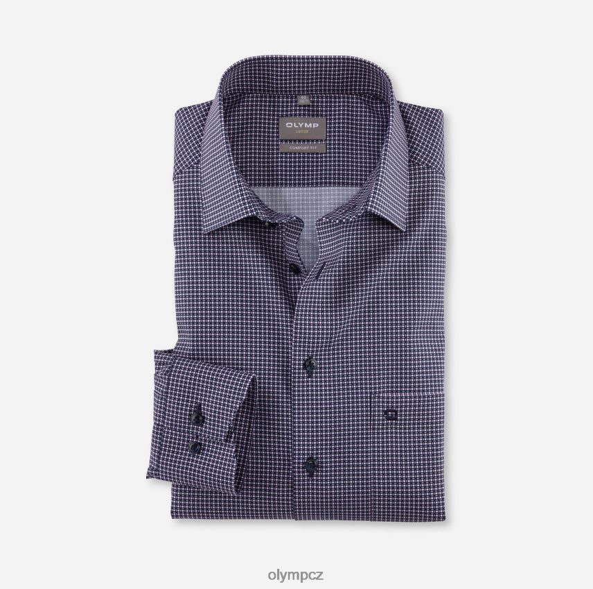 oblečení OLYMP luxor comfort fit, business triko, new kent, rose PN44461531