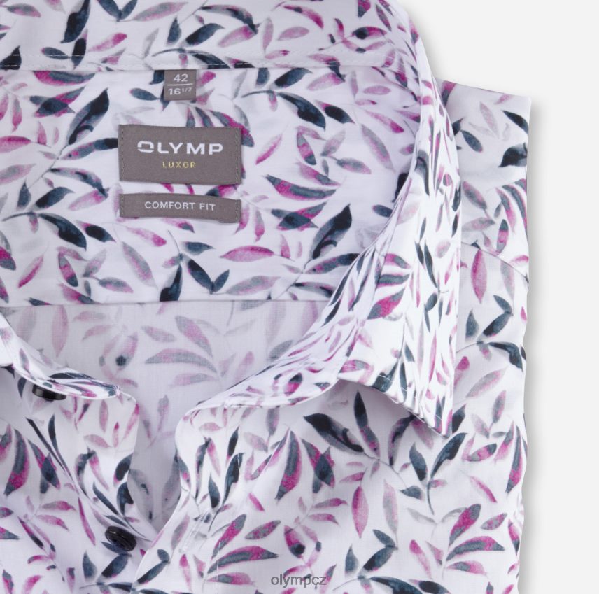 oblečení OLYMP luxor comfort fit, business triko, new kent, rose PN44461549