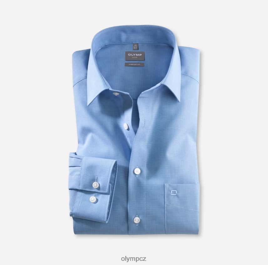 oblečení OLYMP luxor comfort fit, business triko, nový kent, modrá PN44461689
