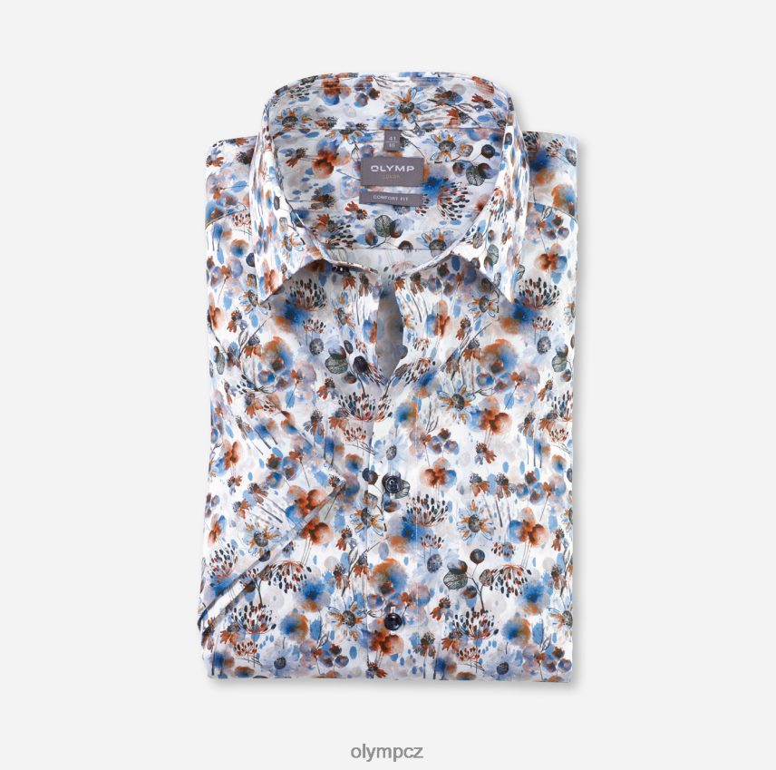 oblečení OLYMP luxor comfort fit, business triko, nový kent, oranžová PN44461602