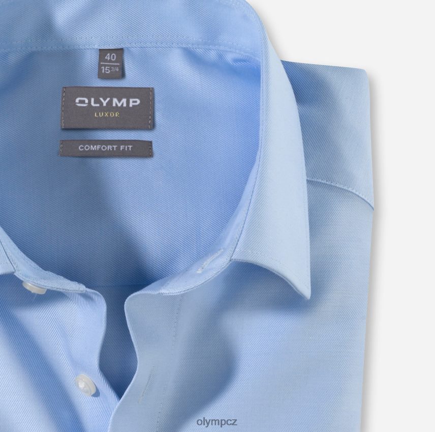 oblečení OLYMP luxor comfort fit, business triko, nový kent, světle modrá PN44461510