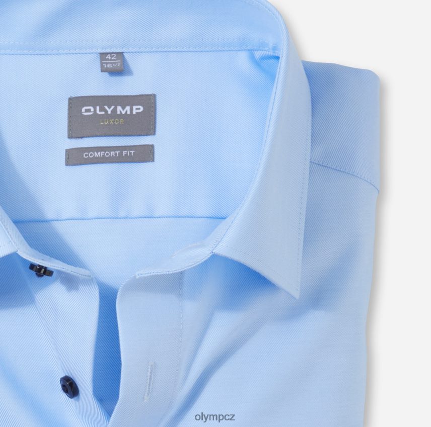 oblečení OLYMP luxor comfort fit, business triko, nový kent, světle modrá PN44461518
