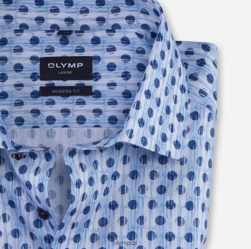 oblečení OLYMP luxor modern fit, business shirt, global kent, bleu PN44461004