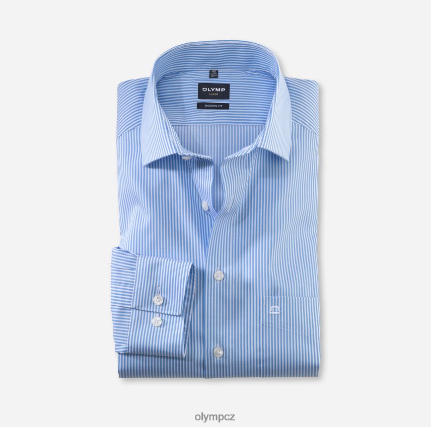 oblečení OLYMP luxor modern fit, business shirt, global kent, bleu PN44461015