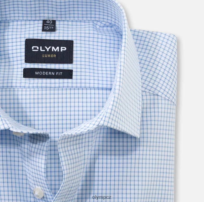 oblečení OLYMP luxor modern fit, business shirt, global kent, bleu PN44461023