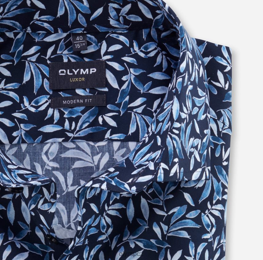 oblečení OLYMP luxor modern fit, business shirt, global kent, bleu PN44461121