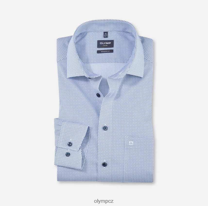oblečení OLYMP luxor modern fit, business shirt, global kent, bleu PN44461249