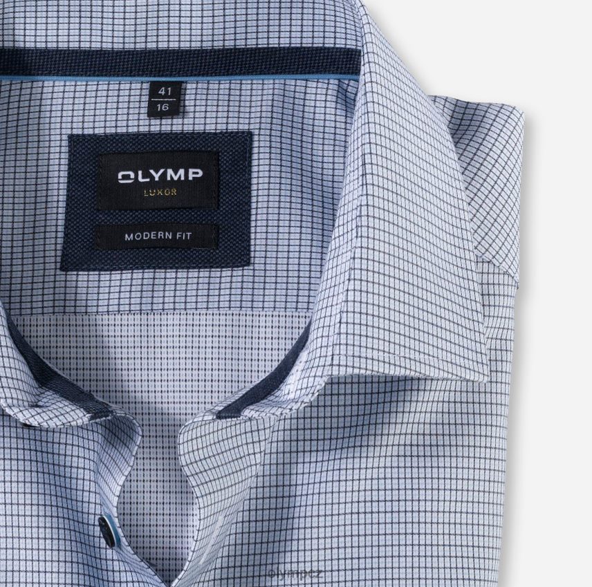 oblečení OLYMP luxor modern fit, business shirt, global kent, bleu PN44461292