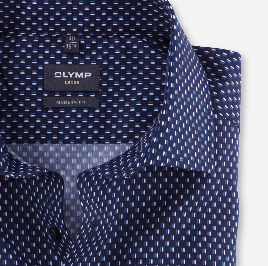 oblečení OLYMP luxor modern fit, business triko, extra krátký rukáv, global kent, royal PN44461461