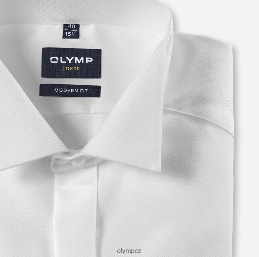 oblečení OLYMP luxor moderní střih, obchodní košile, křídlo, světle béžová PN44461046