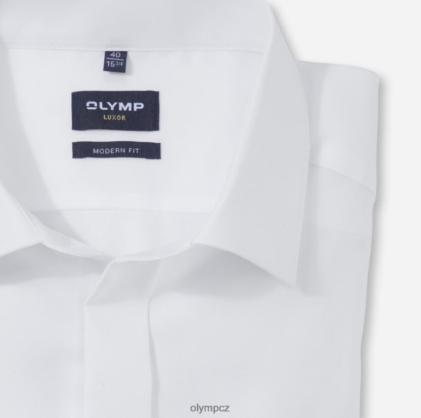 oblečení OLYMP luxor moderní střih, obchodní košile, nový kent, bílá PN44461372