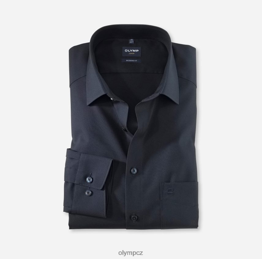 oblečení OLYMP luxor moderní střih, obchodní košile, nový kent, kobalt PN44461396