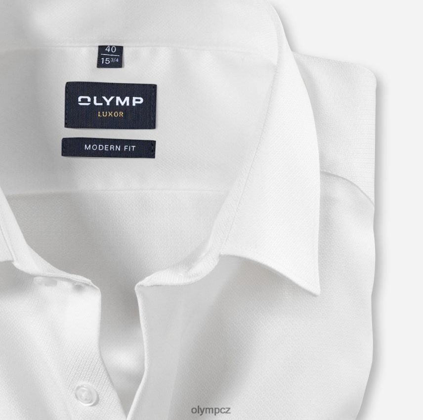oblečení OLYMP luxor moderní střih, obchodní košile, nový kent, světle béžová PN44461009