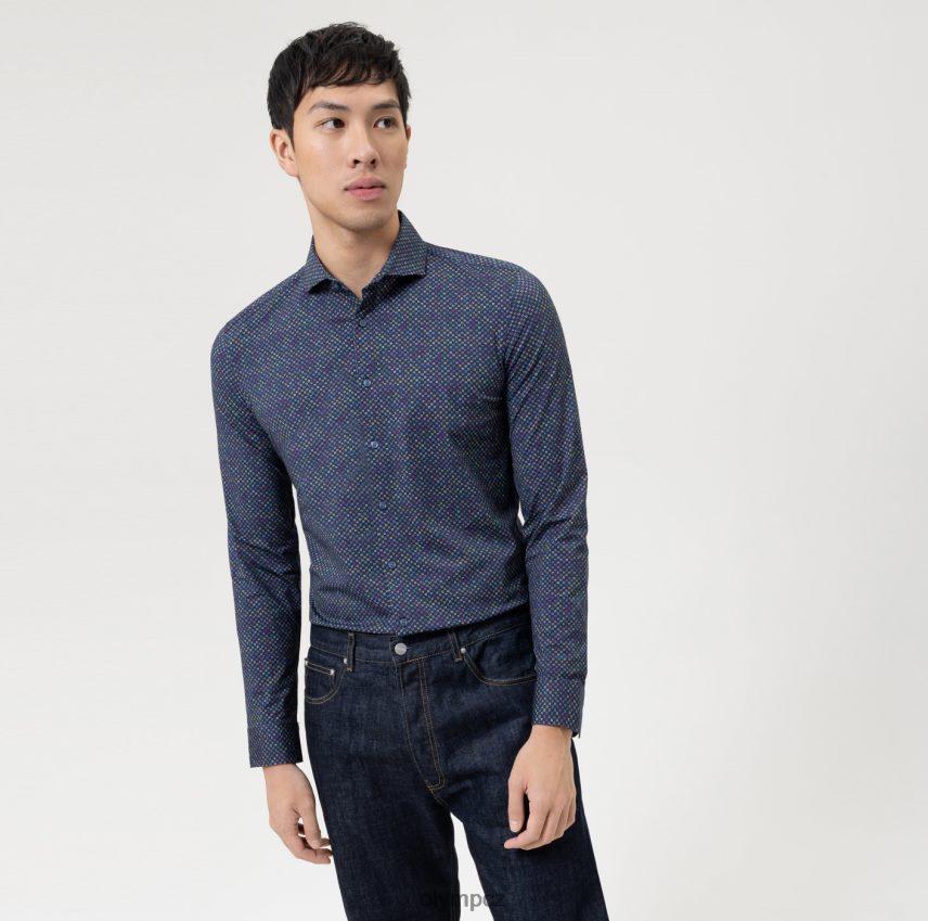 oblečení OLYMP Ne. six 24/sedm super slim, business shirt, cutaway, lime PN44464