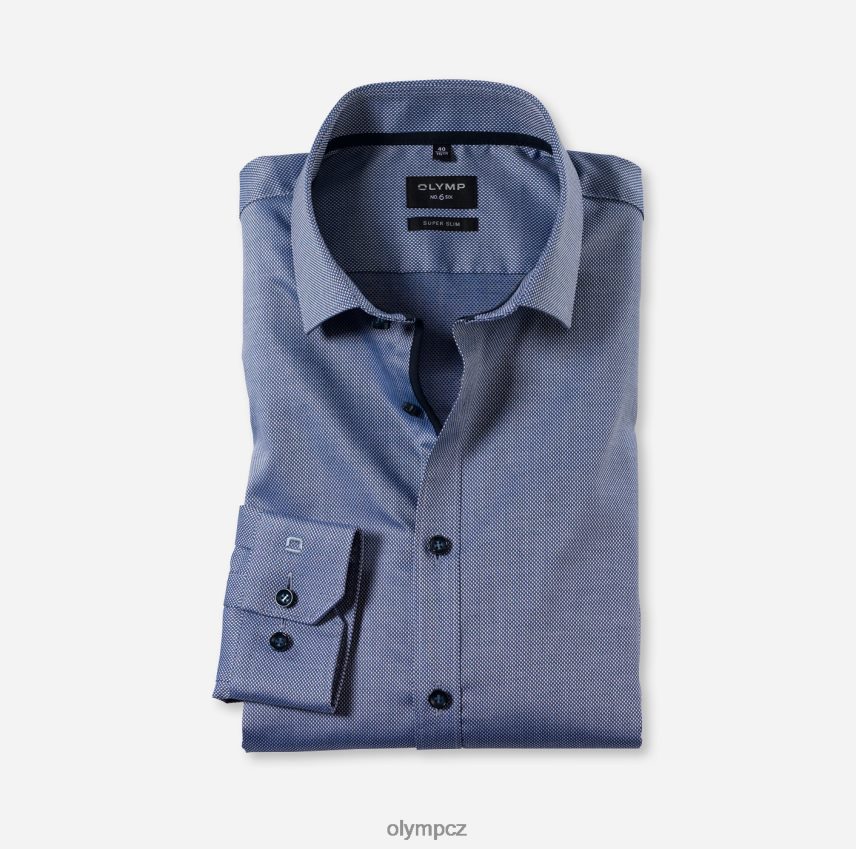 oblečení OLYMP Ne. six super slim, business shirt, moderní kent, royal PN4446211