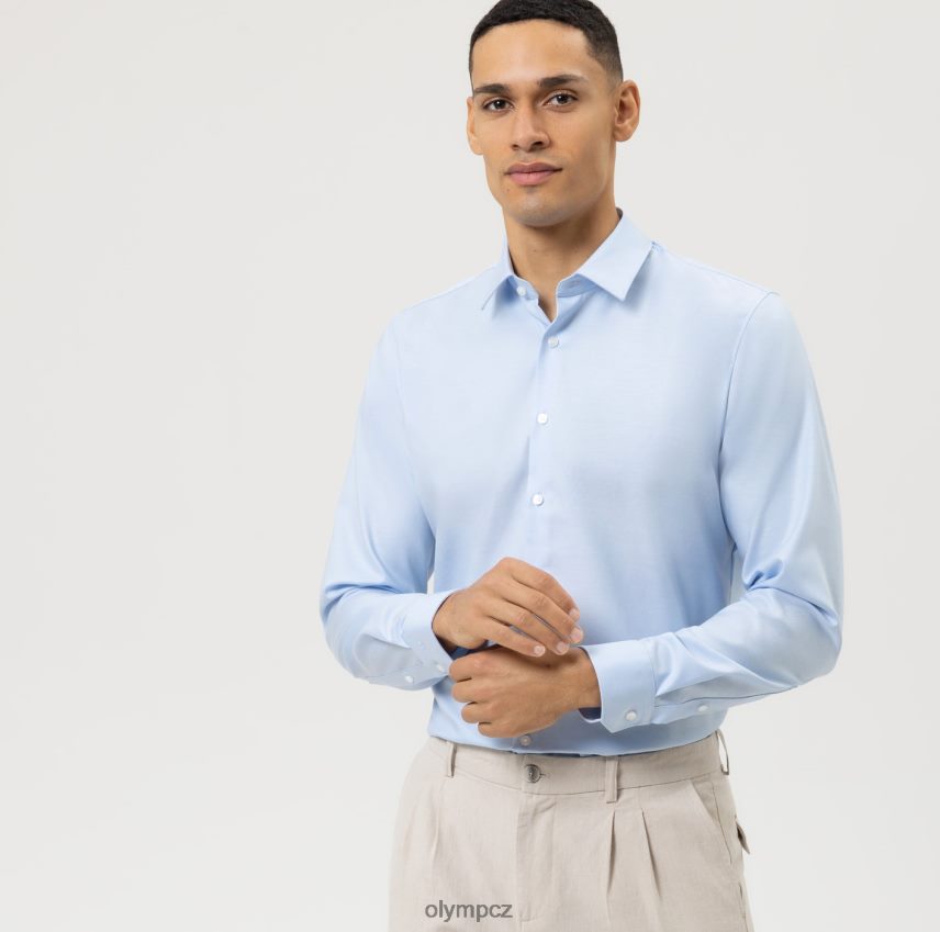 oblečení OLYMP Ne. six super slim, business shirt, urban kent, ozone PN4446117