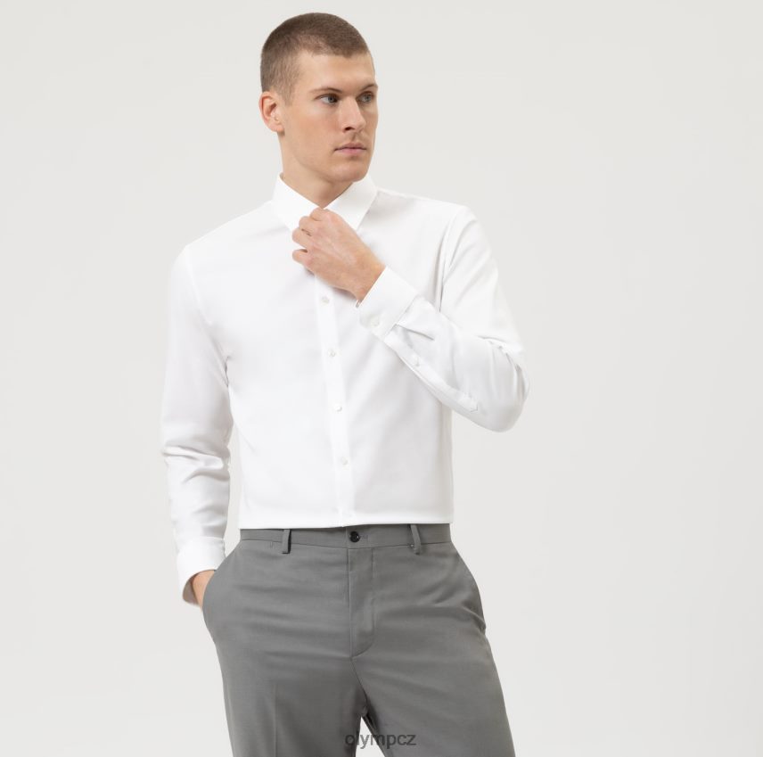 oblečení OLYMP Ne. six super slim, business triko, městský kent, světle béžová PN4446119