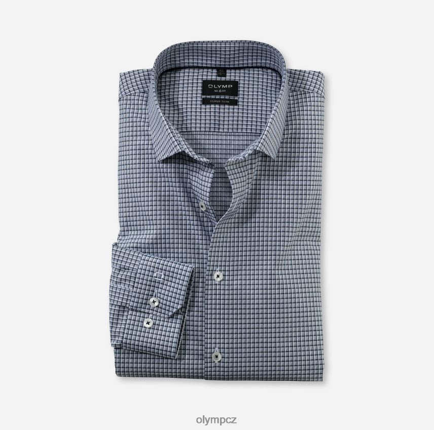oblečení OLYMP Ne. six super slim, business triko, moderní kent, marine PN444626