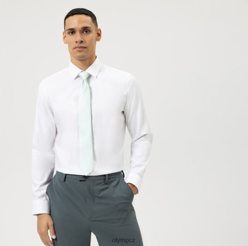 oblečení OLYMP Ne. six super slim, business triko, urban kent, bílá PN4446110