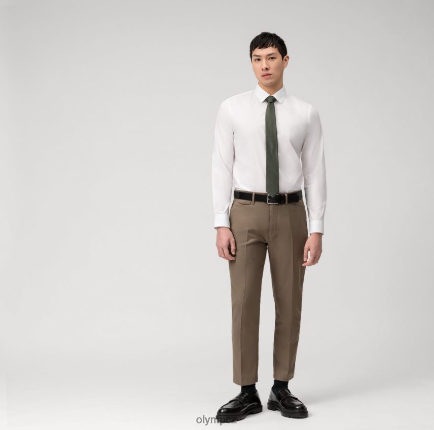 oblečení OLYMP Ne. six super slim, business triko, urban kent, bílá PN4446185