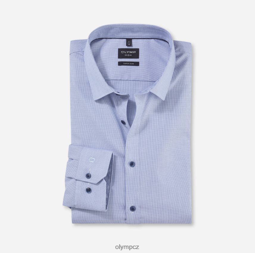 oblečení OLYMP Ne. six super slim, business triko, urban kent, bleu PN4446179