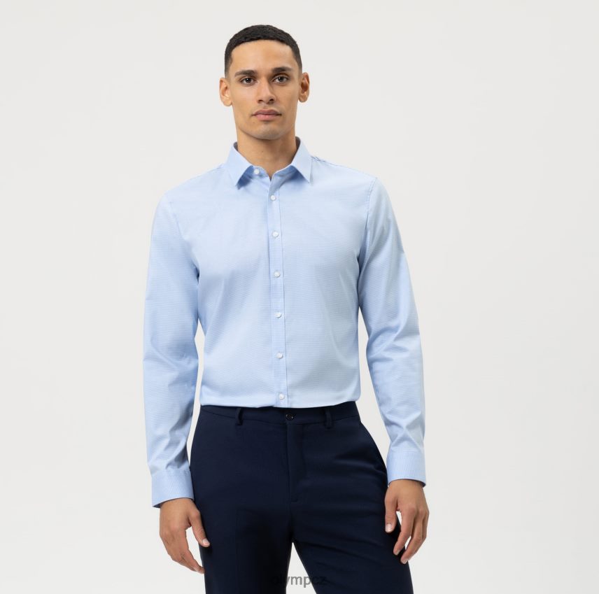 oblečení OLYMP Ne. six super slim, business triko, urban kent, bleu PN444676