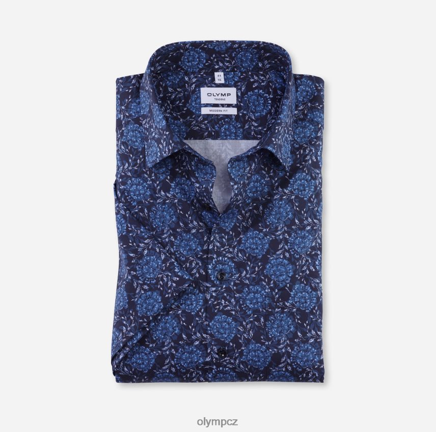 oblečení OLYMP tendenz moderní střih, obchodní košile, new kent, marine PN44461717