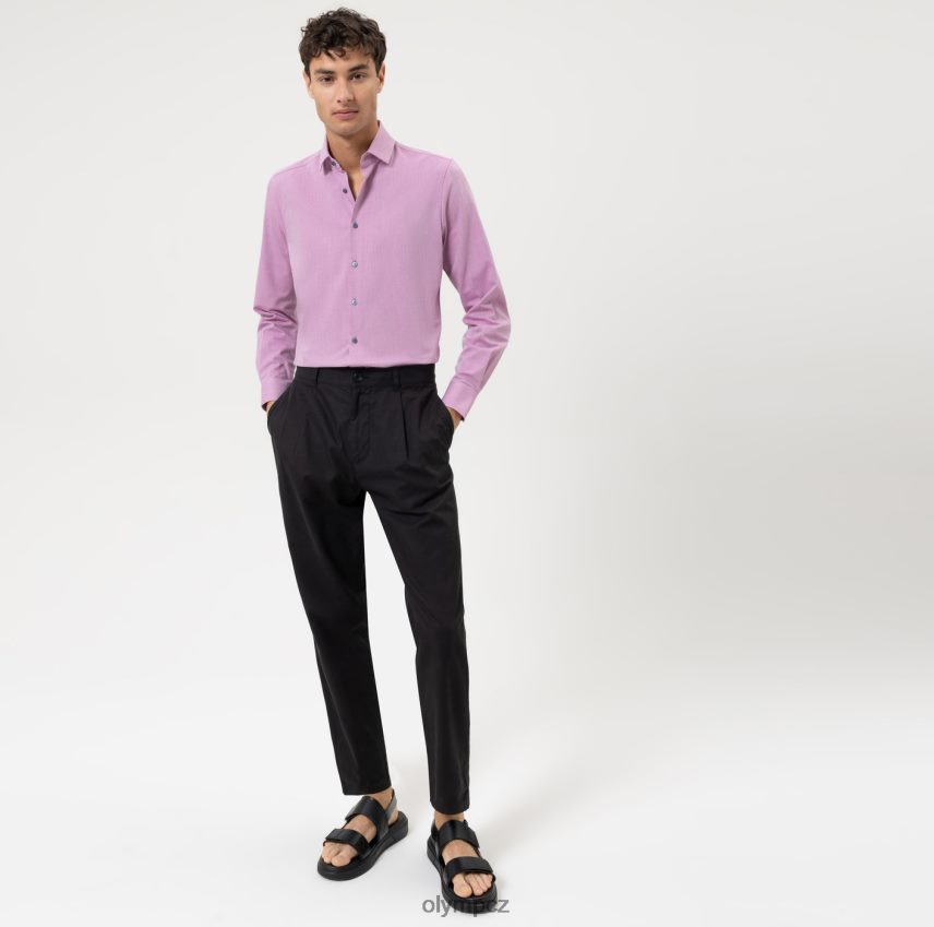 oblečení OLYMP 5. úroveň 24/sedm body fit, obchodní košile, moderní kent, fuchsie PN4446511