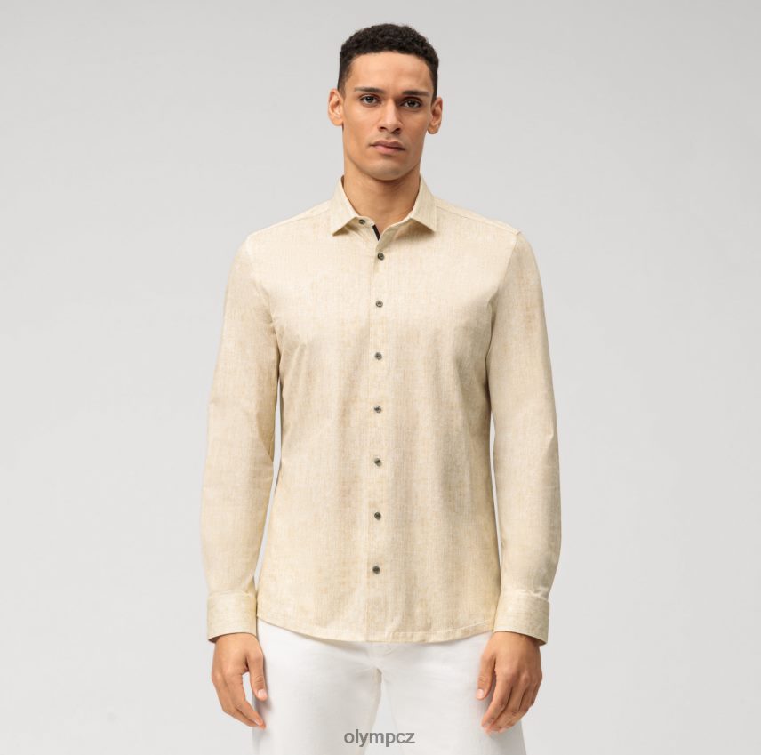 oblečení OLYMP 5. úroveň 24/sedm body fit, obchodní košile, moderní kent, mosaz PN4446712