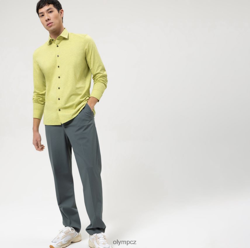 oblečení OLYMP 5. úroveň 24/sedm body fit, obchodní košile, new york kent, světle zelená PN4446395