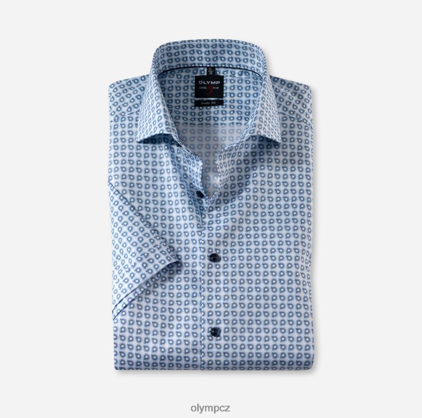 oblečení OLYMP body pět úrovně, obchodní košile, královský kent, bleu PN4446818